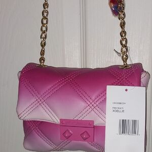 Betsey Johnson Pink Ombre Crossbody Bag
